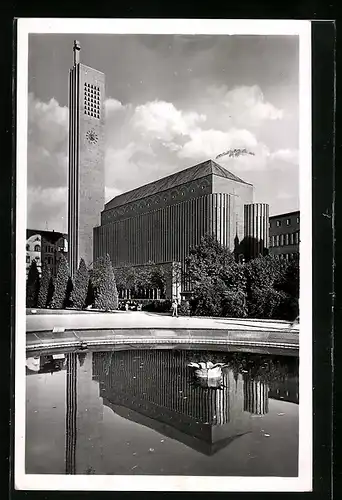 AK Berlin-Wilmersdorf, Kirche am Hohenzollernplatz