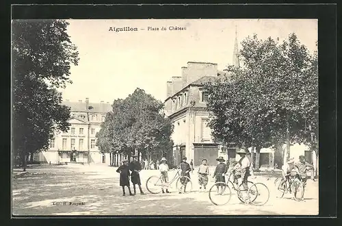 AK Aiguillon, Place du Château