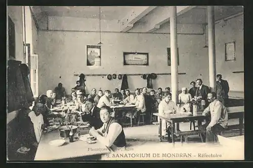 AK Monbran, Sanatoium, Réfectoire