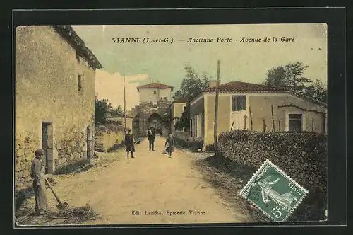 AK Vianne, Ancienne Porte, Avenue de la Gare