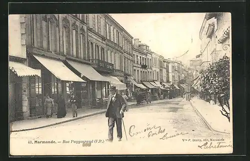 AK Marmande, Rue Puygueraud