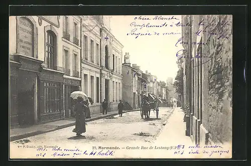 AK Marmande, Grande Rue de Lestang