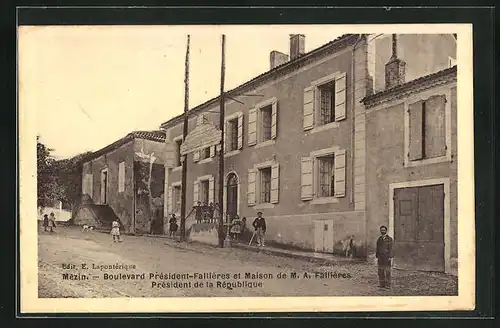 AK Mezin, Boulevard President-Fallieres et Maison de M.A. Fallieres