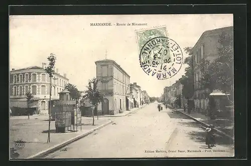 AK Marmande, Route de Miramont