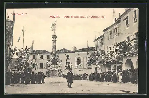 AK Mezin, Fetes Presidentielles 1906