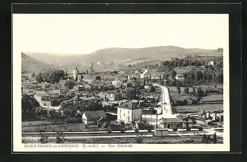 AK Saint-Front-sur-Lemance, Vue Generale