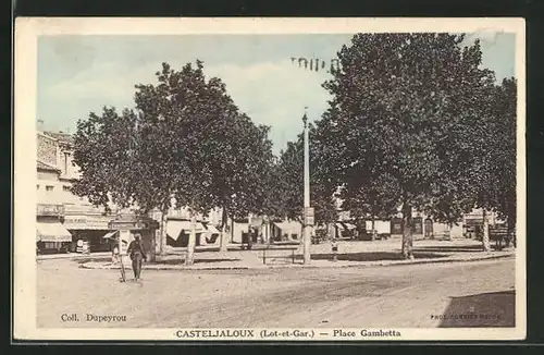 AK Casteljaloux, Place Gambetta