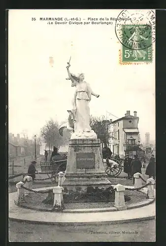 AK Marmande, Place de la République