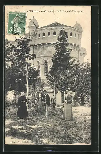 AK Penne, La Basilique de Peyragude