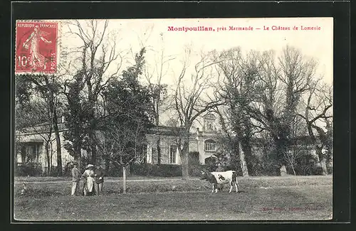 AK Montpouillan, le Chateau de Lomenie