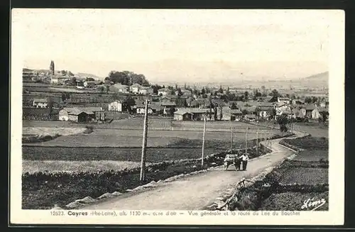 AK Cayres, Vue générale et la route du Lac du Bouchet