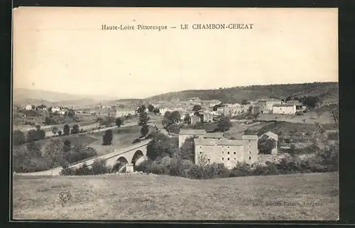 AK Le Chambon-Cerzat, Panorama