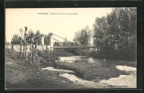 AK Brioude, Entree du Pont de Lamothe