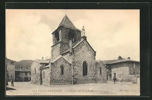 AK La-Voute-Sur-Loire, L`Eglise, côte de l`Abside