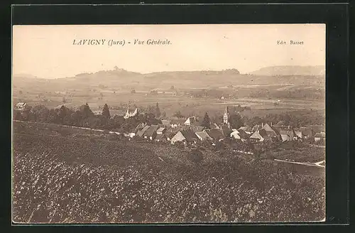 AK Lavigny, Vue Générale, Gesamtansicht des Ortes