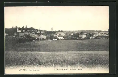 AK Lavans, Vue Générale, Gesamtansicht des Ortes