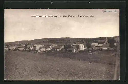 AK Longchaumois, Vue générale, Totalansicht des Ortes