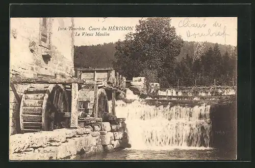 AK Hérisson, Le Vieux Moulin, Wassermühle