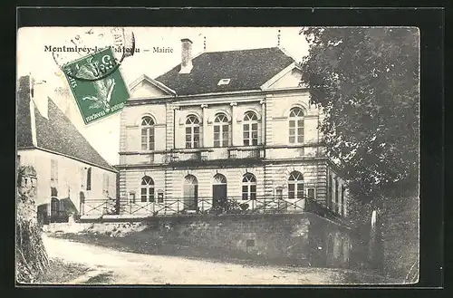 AK Montmirey-le-Château, Mairie, Rathaus