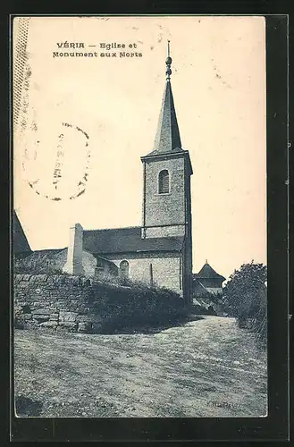 AK Veria, Eglise et Monument aux Morts