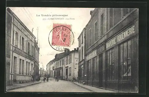 AK Chantonnay, La Poste, Strassenpartie