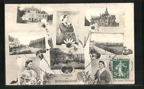AK Monsireigne, Chateau de Bois-Tiffray, Strassenpartie