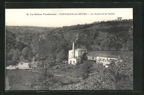 AK Mortagne-sur-Sevre, Le Touet et la Vallee