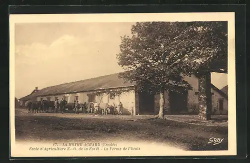 AK La Mothe-Achard, ecole d`Agriculture, la Ferme de l`Ecole