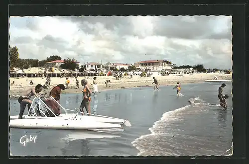 AK La Tranche-sur-Mer, La Plage et l'Hôtel du Réve