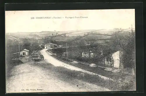 AK Chantonnay, Paysage à Pont-Charron