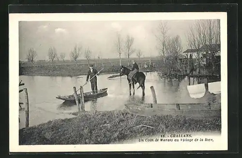 AK Challans, Un Coin de Marais au Village de la Rive