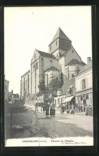 AK Chatillon, Chevet de l`Eglise