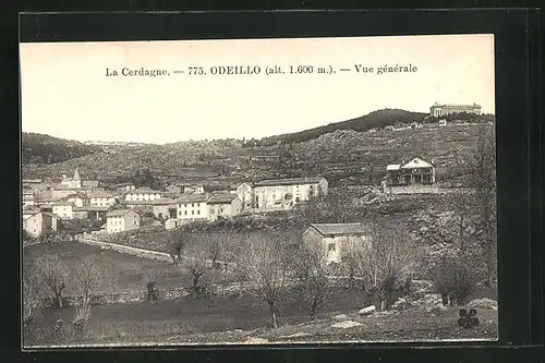 AK Odeillo, Vue générale