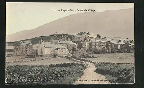AK Puyvalador, Entrée du Village