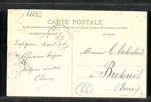 AK Bourg-Madame, Vue Générale