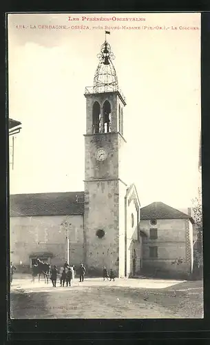 AK Osséja, Le Clocher, Ansicht der Kirche