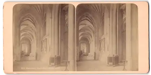 Stereo-Fotografie Fotograf unbekannt, Ansicht Peterborough, Cathedral