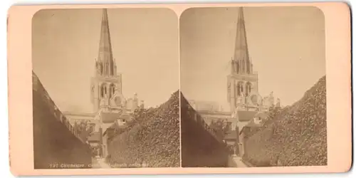 Stereo-Fotografie unbekannter Fotograf, Ansicht Chichester, Cathedral