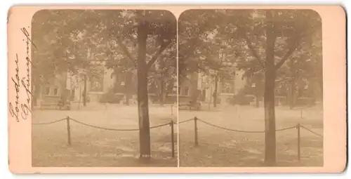 Stereo-Fotografie unbekannter Fotograf, Ansicht London, Tower of London