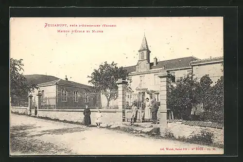AK Jussarupt, Maison d`École et Mairie, Ortspartie