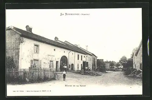 AK La Bourgonce, Route de la Salle