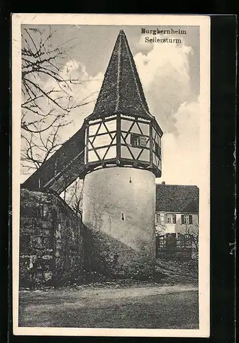 AK Burgbernheim, Ansicht des Seilersturmes
