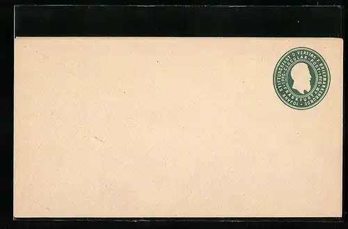 Briefumschlag Frankfurt a. M., 1 Pf. Circular-Post, Stiftungsfest d. Vereins f. Briefmarkenfreunde, Private Stadtpost