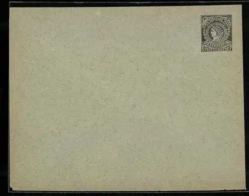 Briefumschlag Frankfurt a. M., Priv. Circular Post, Friedensstrasse 5, Private Stadtpost