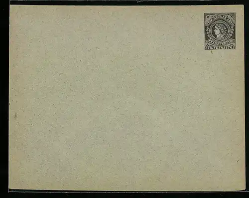 Briefumschlag Frankfurt a. M., Priv. Circular Post, Friedensstrasse 5, Private Stadtpost