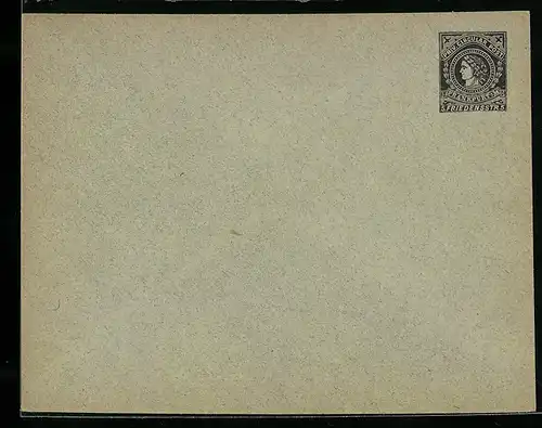 Briefumschlag Frankfurt a. M., Priv. Circular Post, Friedensstrasse 5, Private Stadtpost