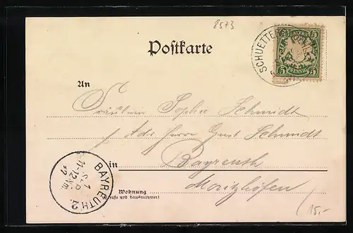 AK Schüttersmühle, Totalansichten und Pottenstein