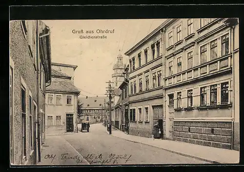 AK Ohrdruf, Partie in der Gleichenstrasse