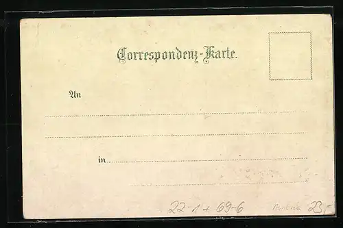 Lithographie Jüdischer Mann im Moorbad