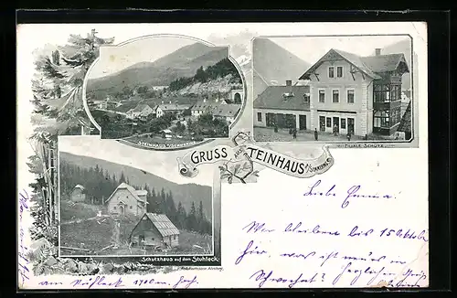 AK Steinhaus am Semmering, Schutzhaus auf dem Stuhleck, Steinhaus a. Semmering, Filiale Schütz